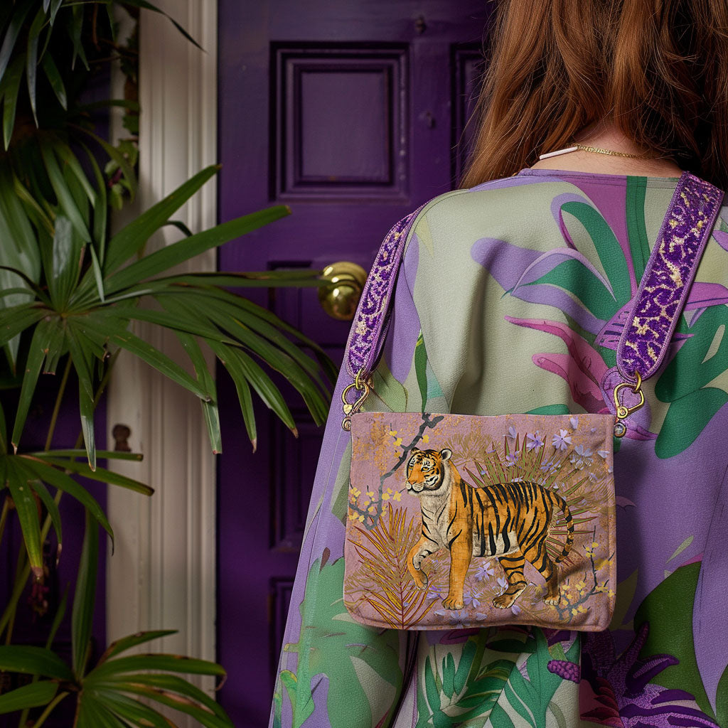 Purple Tiger - Hannah Claire Creations