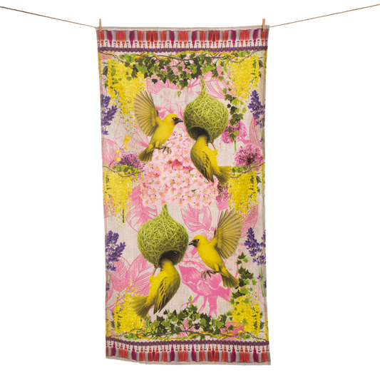 Yellow Weaver - Guest Bathroom Towel