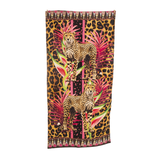 Cheetah Stripe - Guest Bathroom Towel