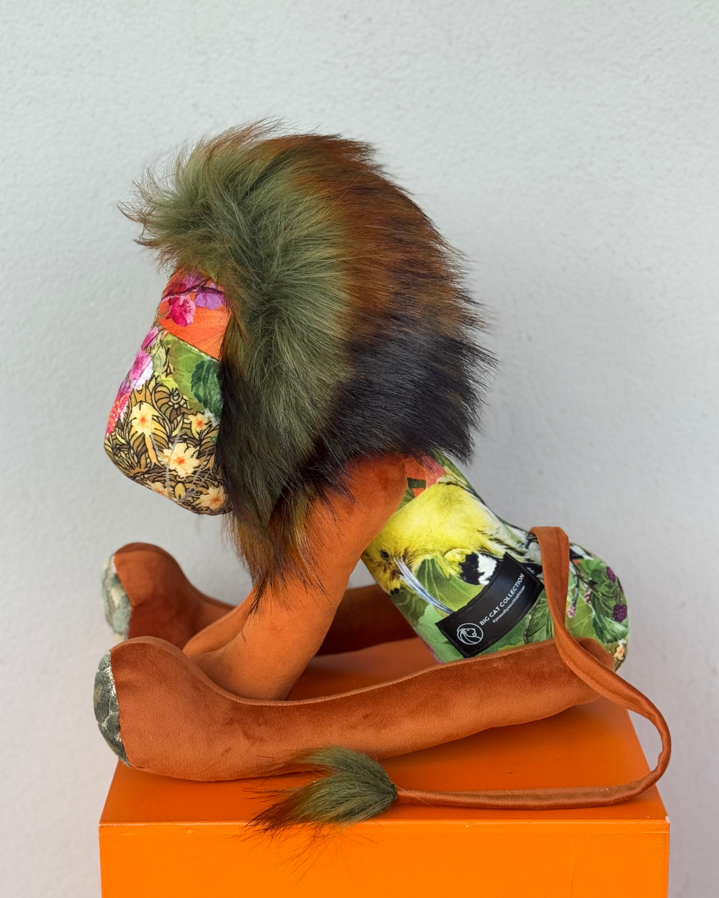 Handmade Lion - Orange Hoopoe