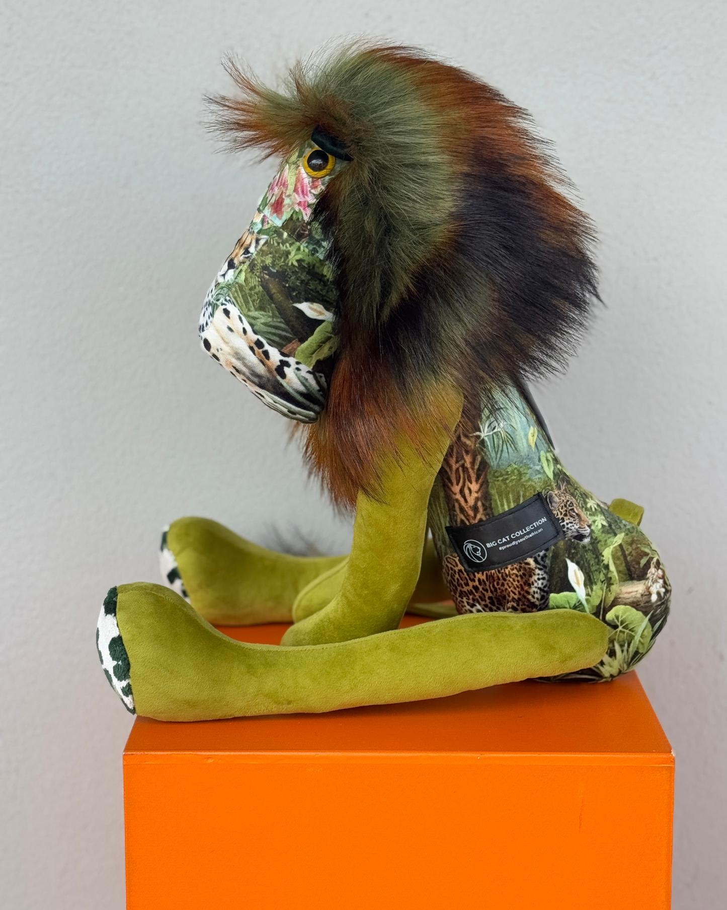 Handmade Lion - Green Wild Cat