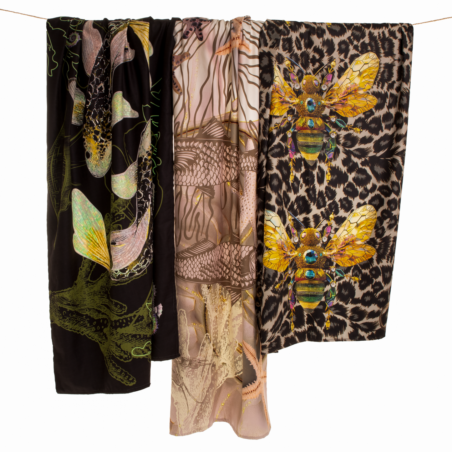 Shells & Fish - Beach Towel