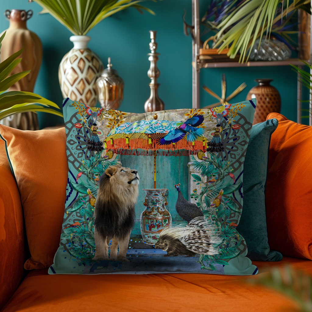 African Lion & Porcupine - Hannah Claire Creations