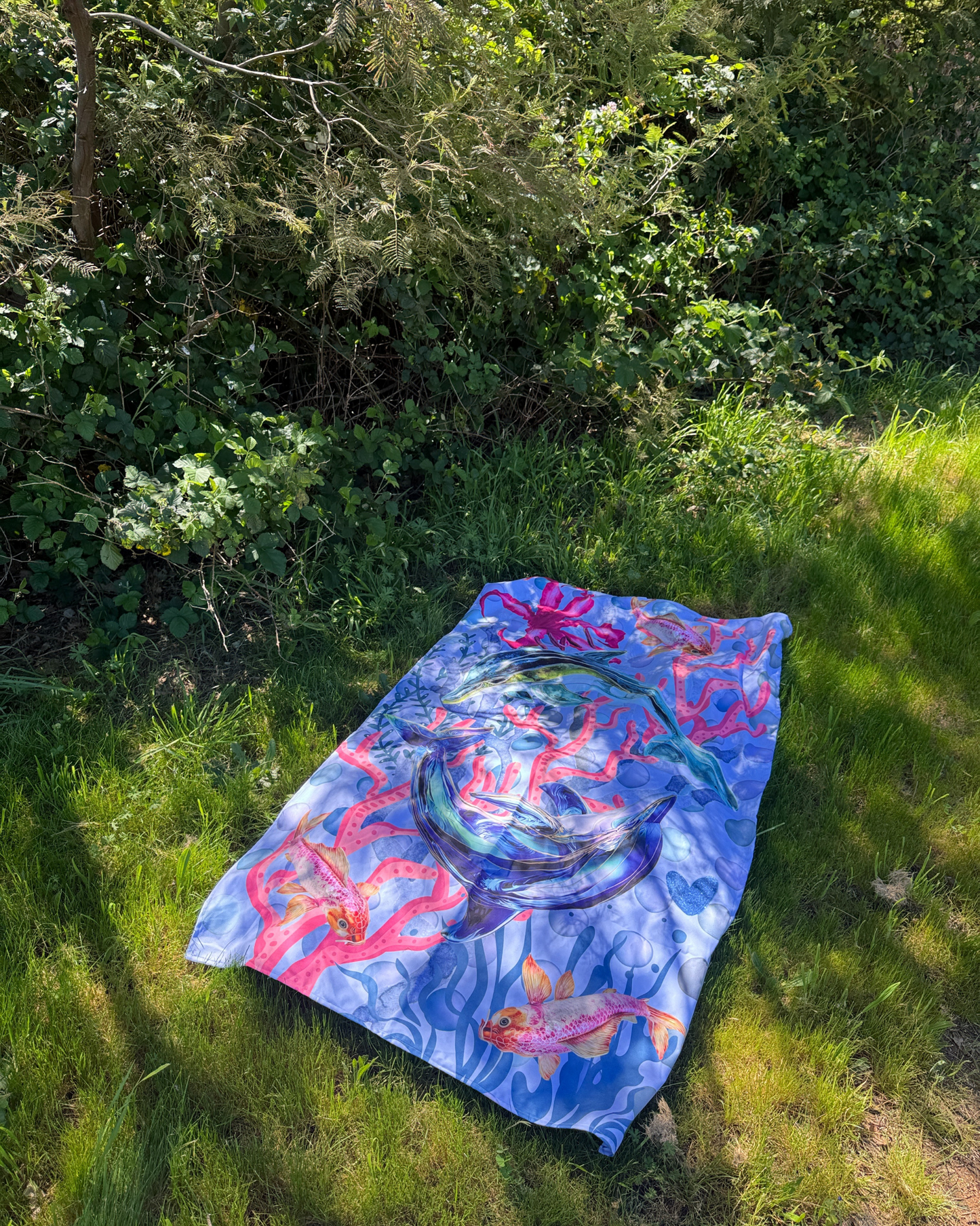 Dolphins - Beach Towel