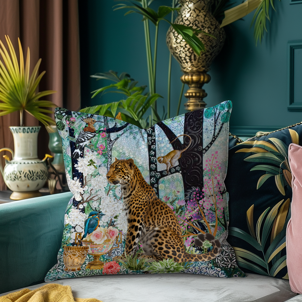 African Leopard & Monkey - Hannah Claire Creations