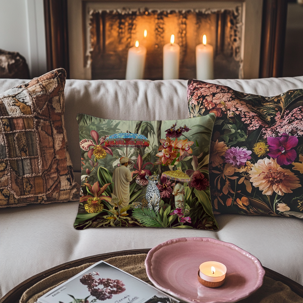 Cheetah In The Magic Garden - Hannah Claire Creations