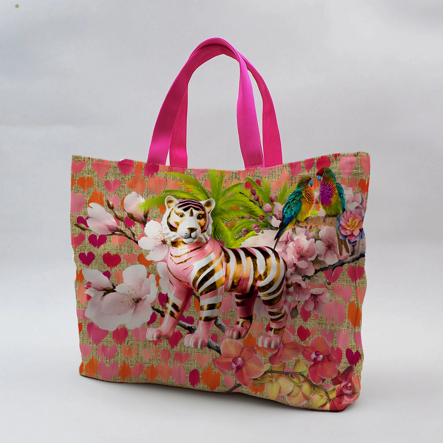 Wild at Heart Beach Bag - Hannah Claire Creations