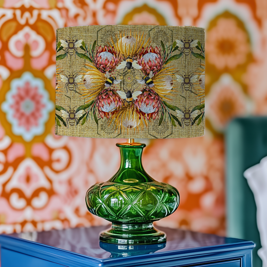 Linen Look Proteas Lampshade