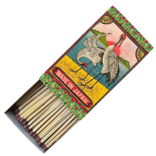 Safety Match Box - Birds