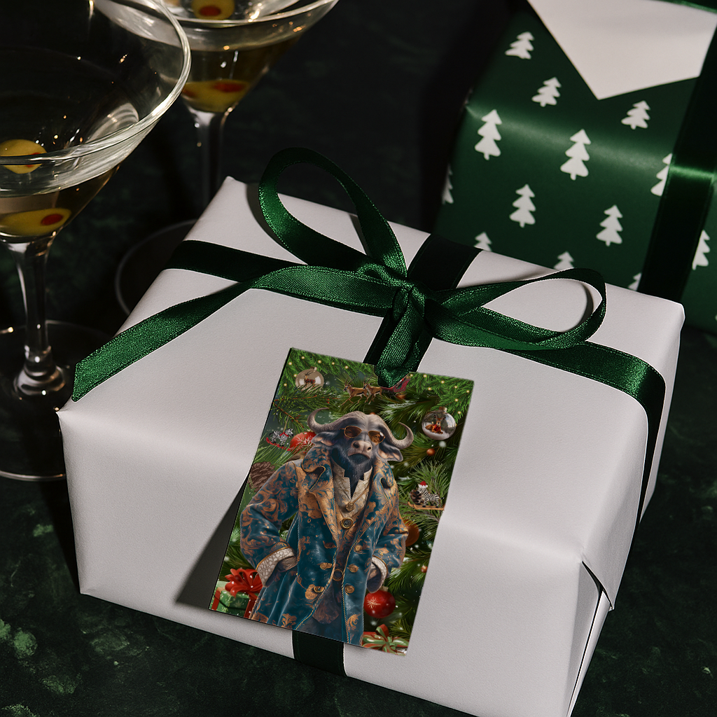 The Big Six Christmas Gift Tags