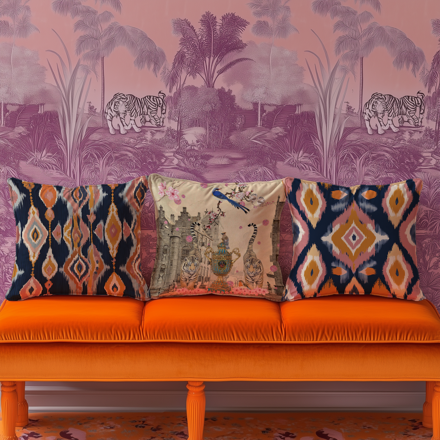 Purple & Orange Hues