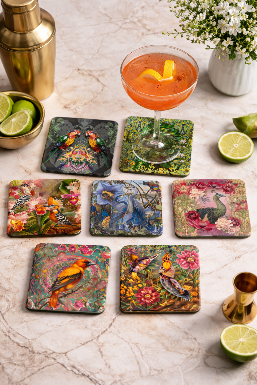 Birds & Botanicals - Coasters