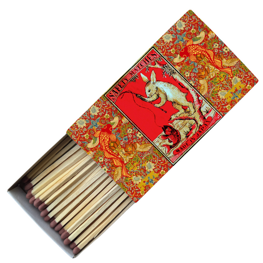 Safety Match Box - Fishing Rabbit