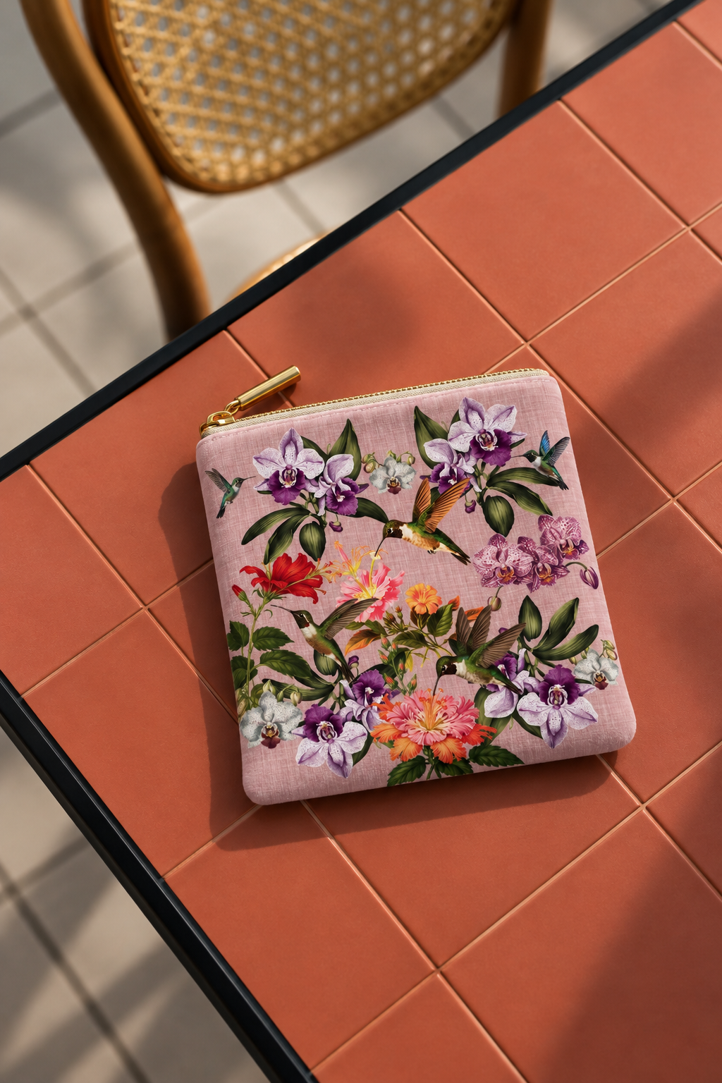 Humming Birds & Orchids