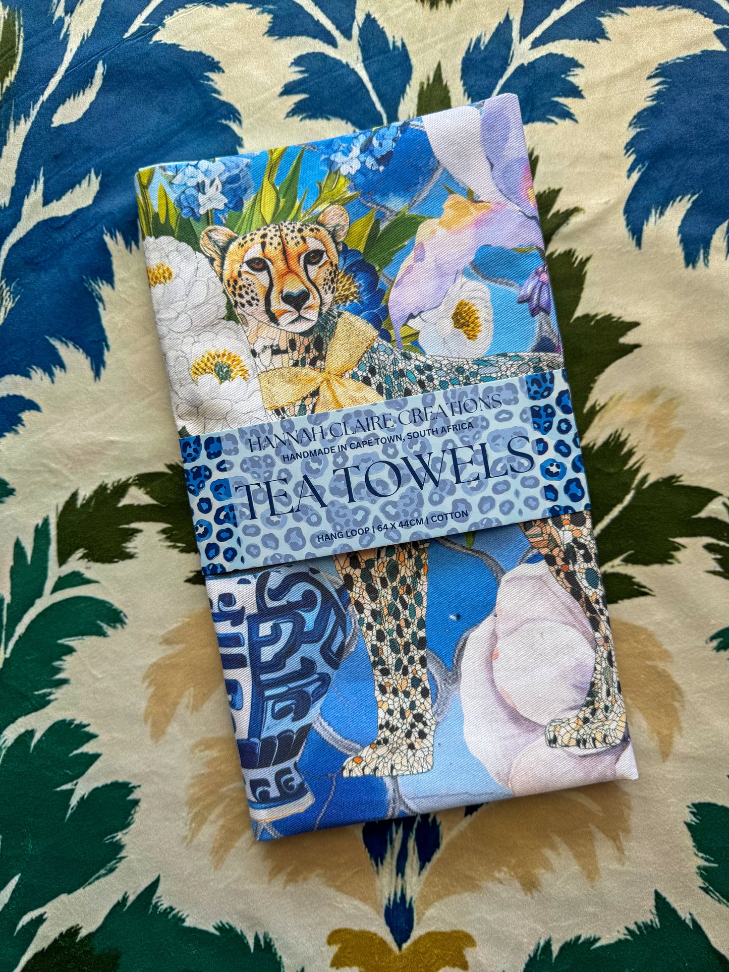 Porcelain Prowl - Tea Towel
