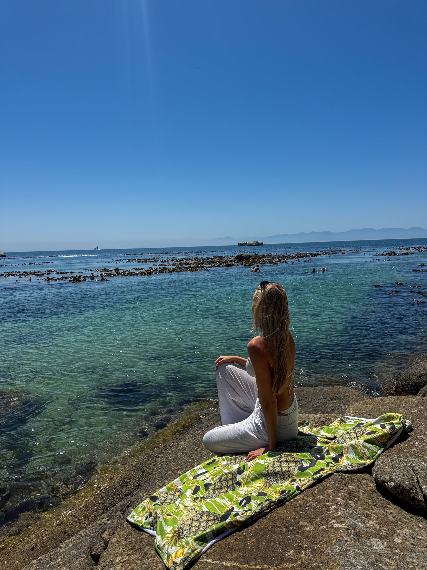 Green Pineapples - Beach Towel