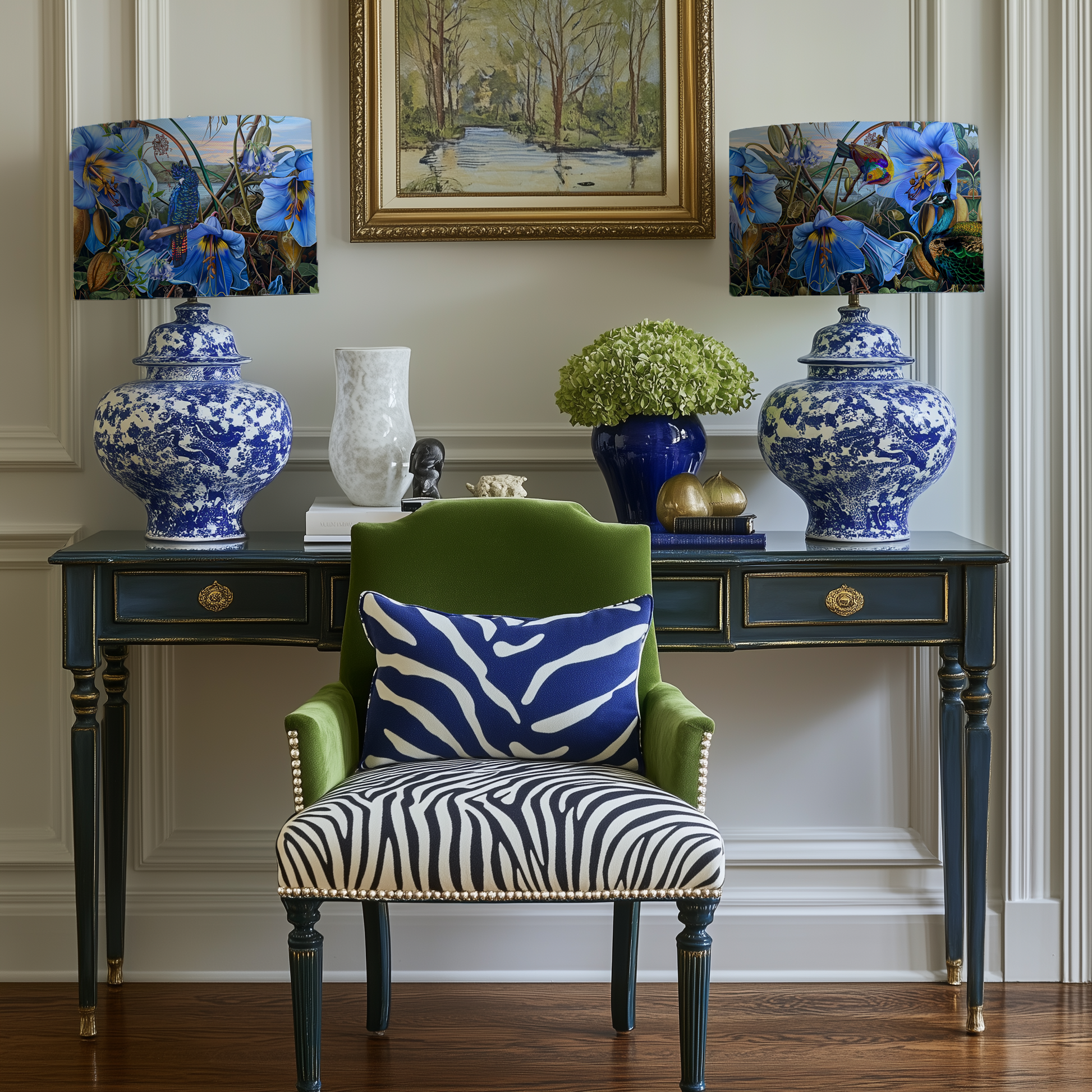 Botanical Lampshade - Hannah Claire Creations