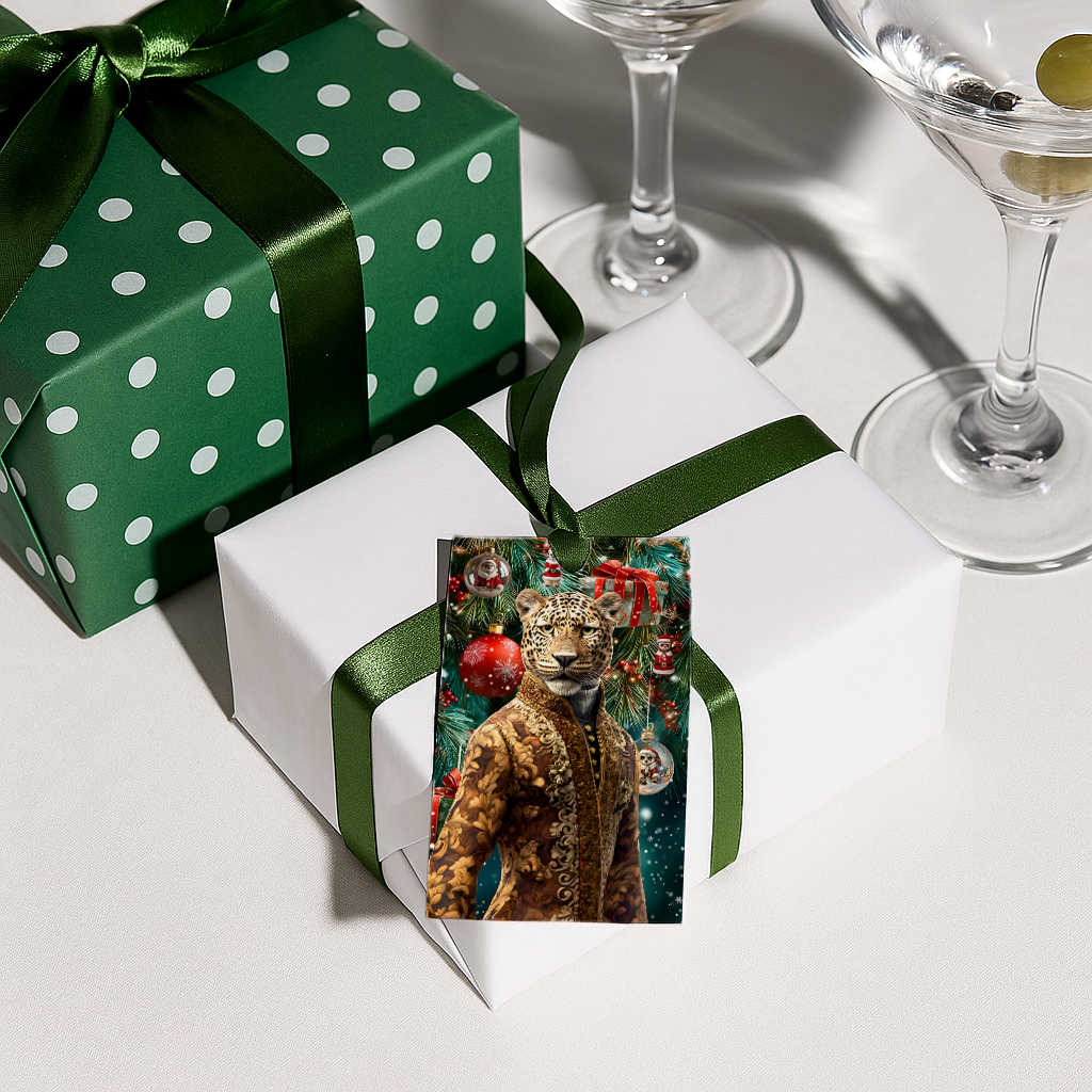The Big Six Christmas Gift Tags