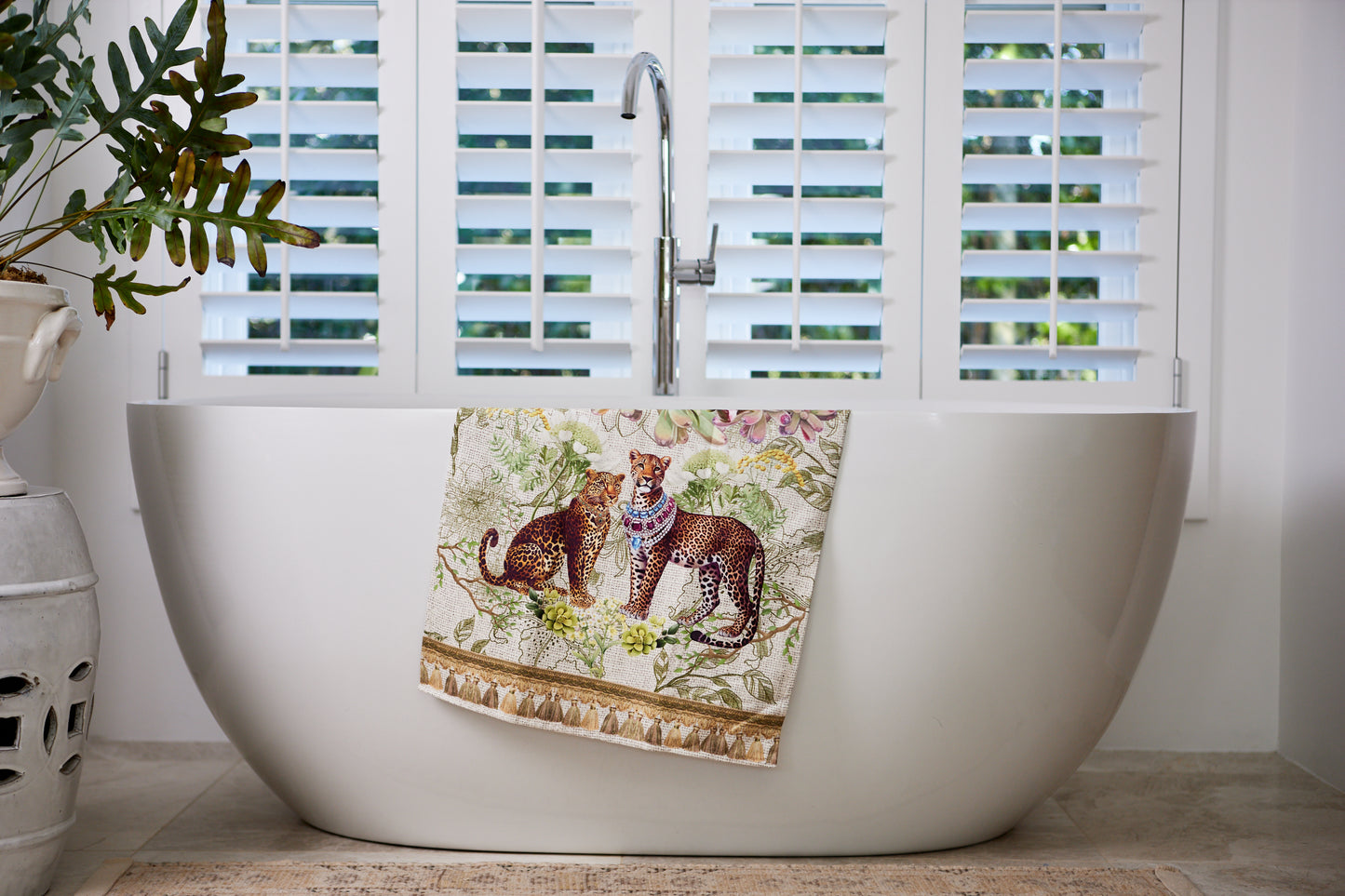 Vogue In The Wild - Guest Bathroom Towel
