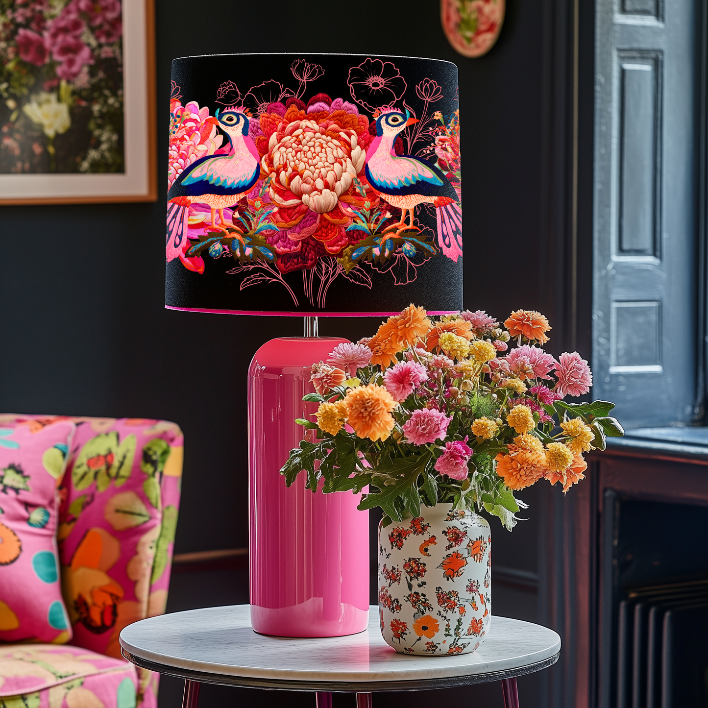 Hues Of Pink Lampshade