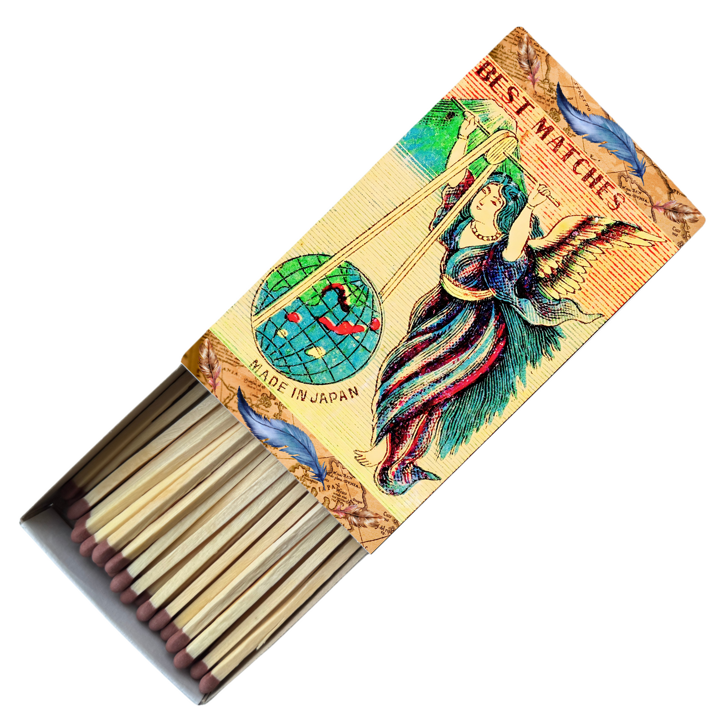 Safety Match Box - The Worldly One