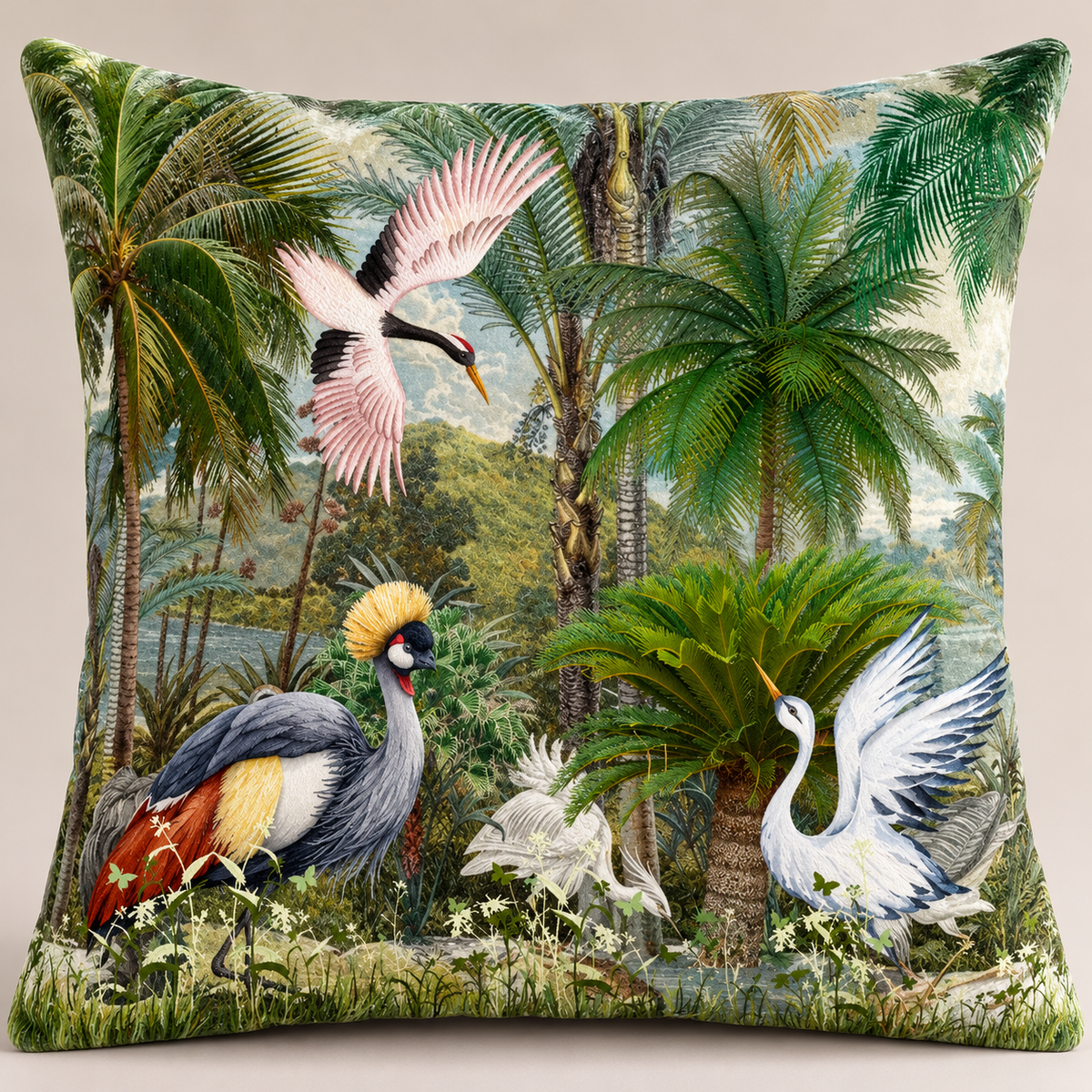 Crowned Crane Botanical