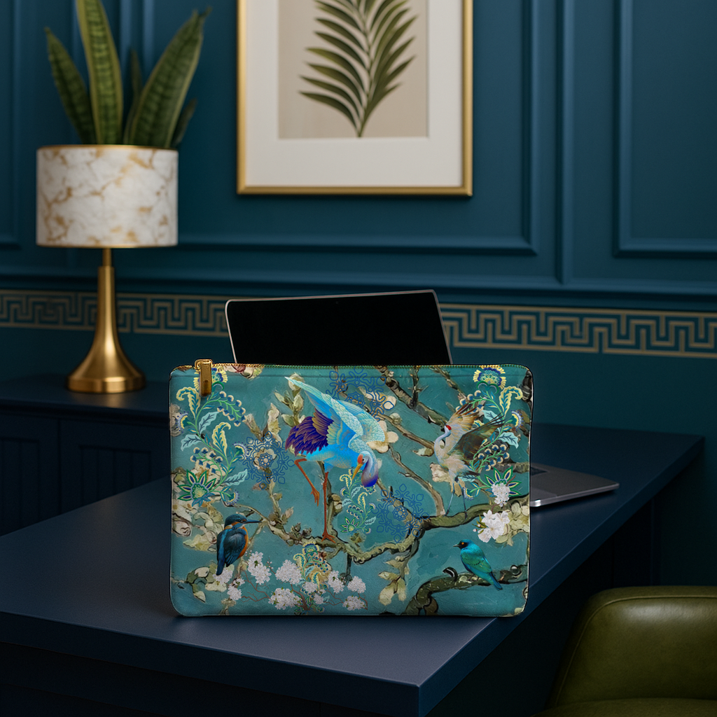 Blue Birds & Blossoms