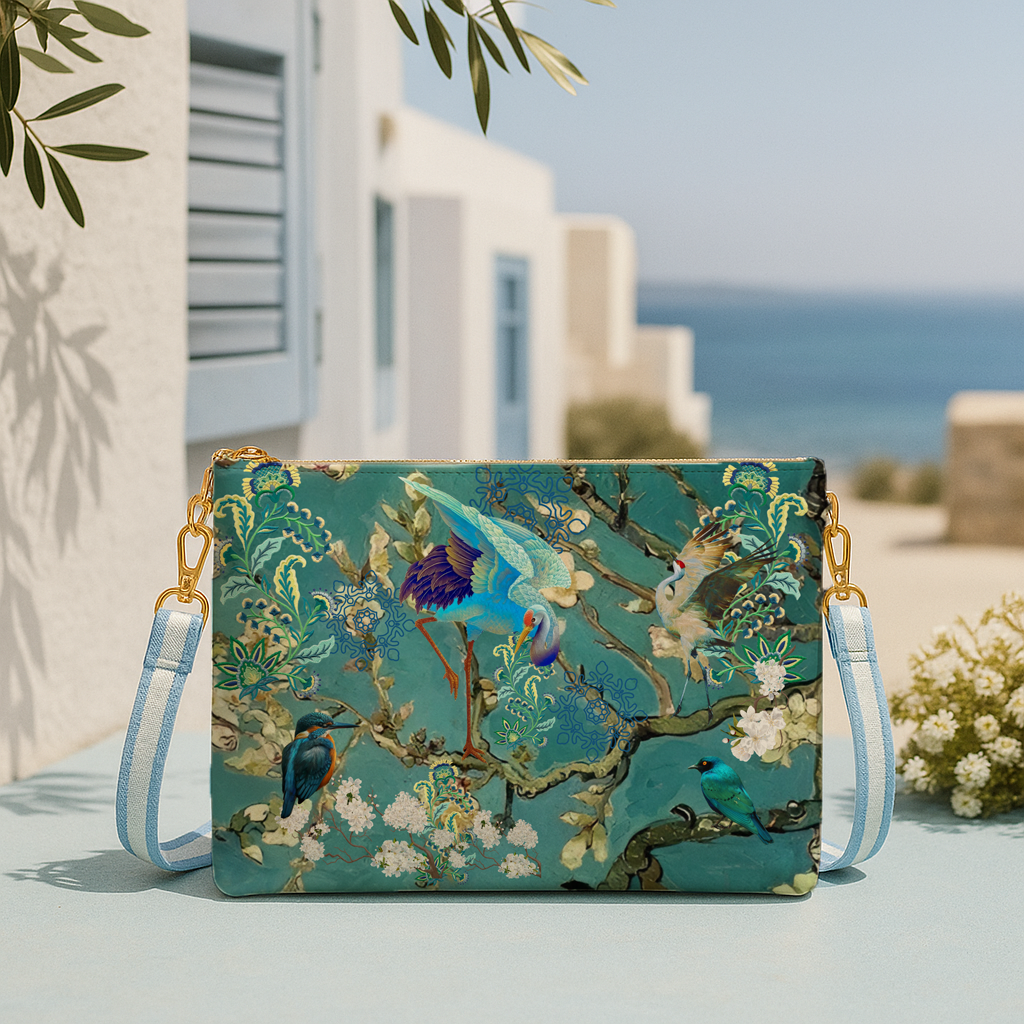 Blue Birds & Blossoms