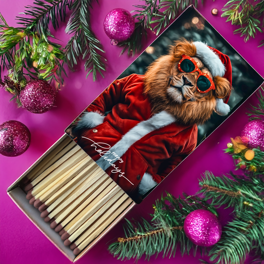 Safety Match Box - Christmas Collection - Hannah Claire Creations