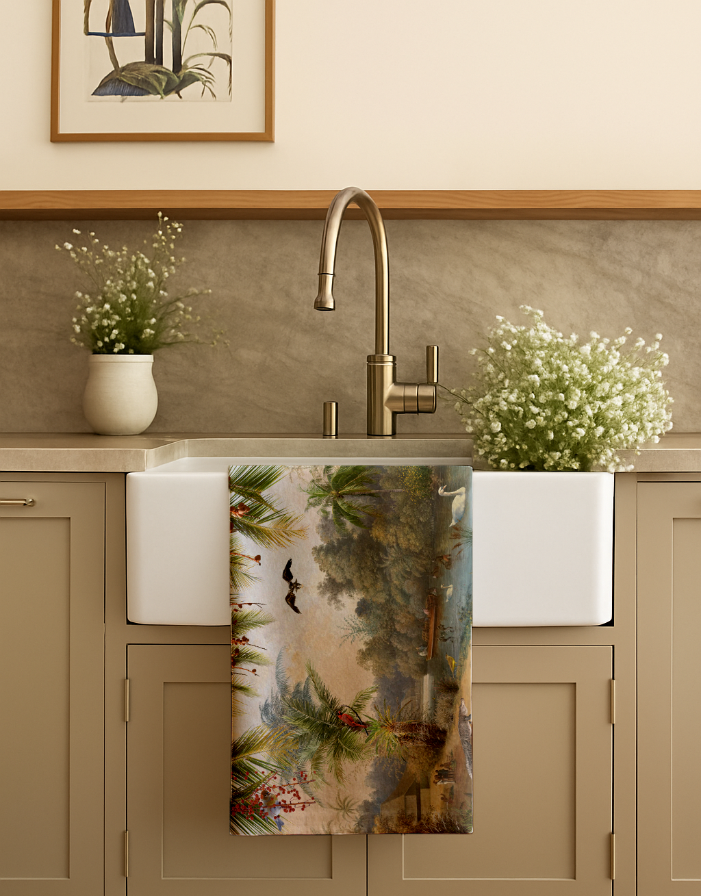 On The Nile - Tea Towel
