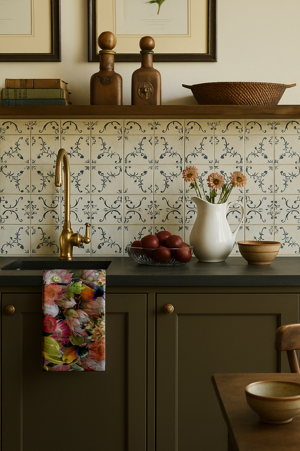 Sunbirds & Proteas - Tea Towel