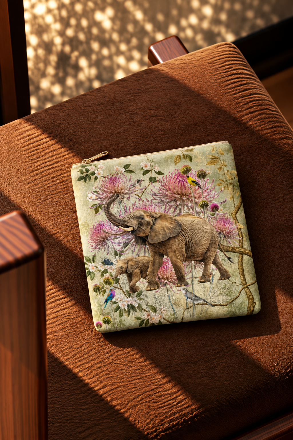 Elephants & Pink Proteas