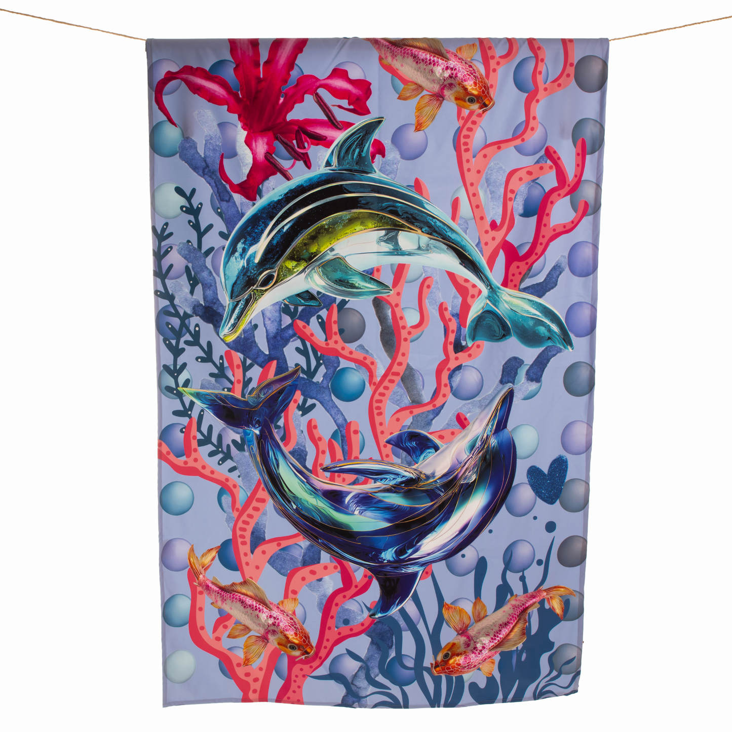 Dolphins - Beach Towel