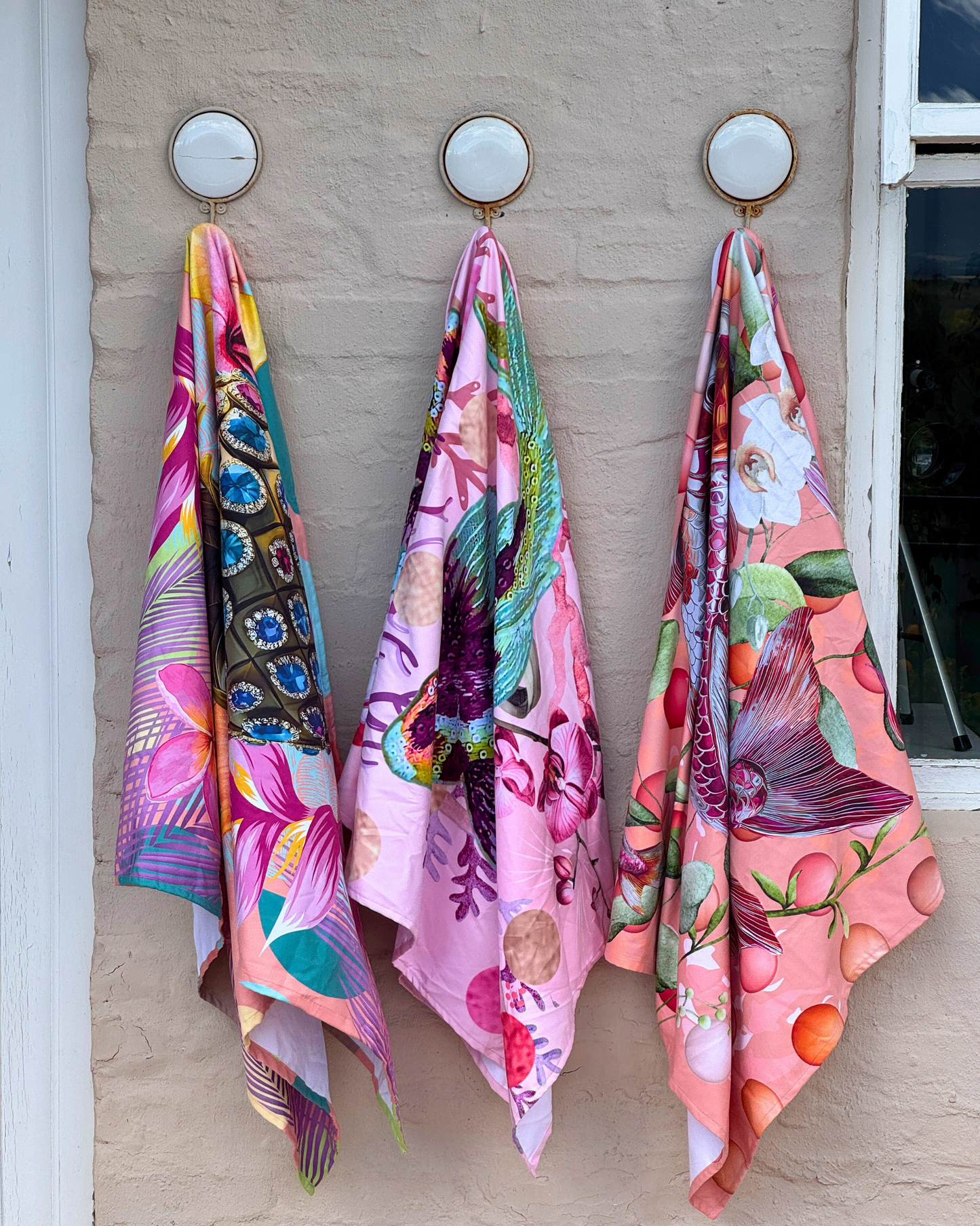 Pink Koi - Beach Towel