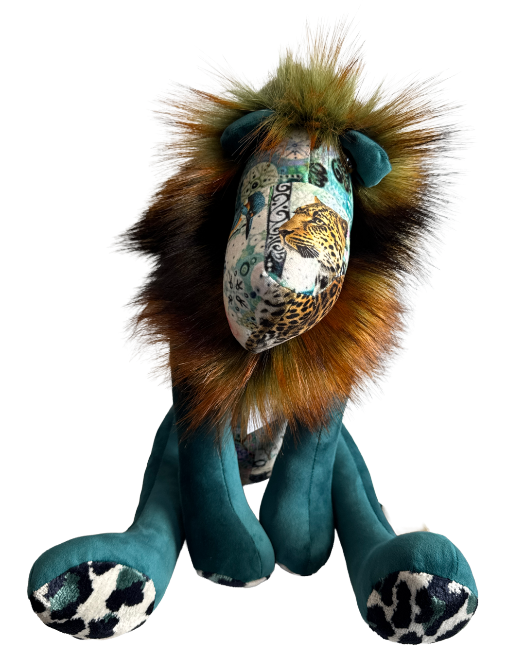 Handmade Lion - Leopard & Monkey - Hannah Claire Creations