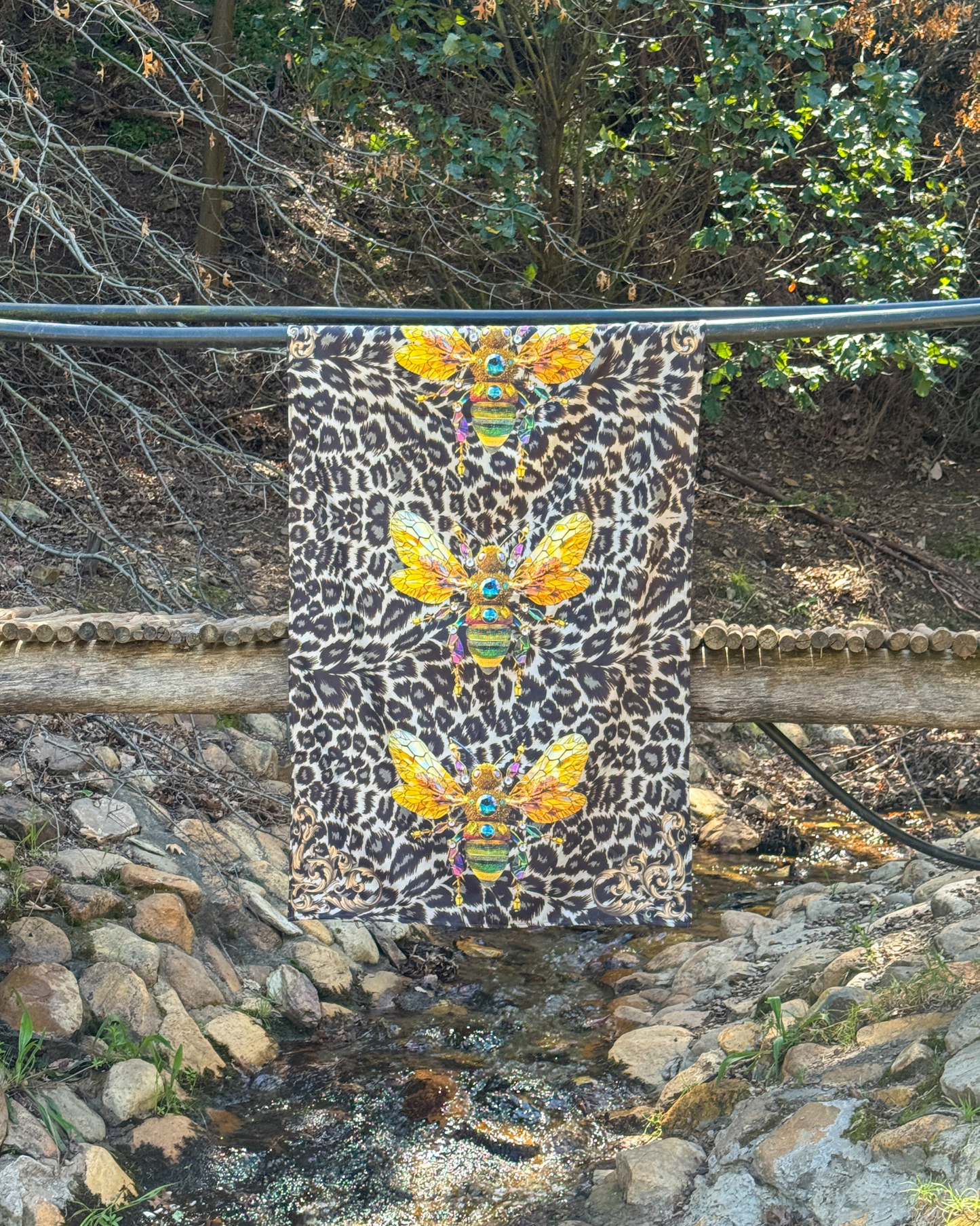 Golden Bee - Beach Towel