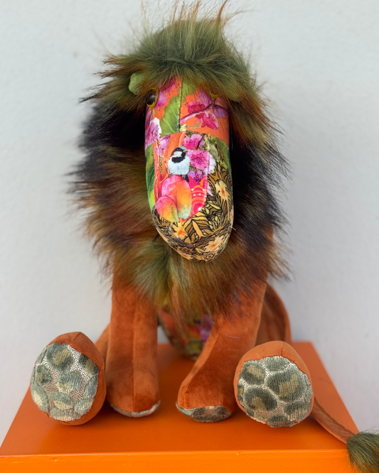 Handmade Lion - Orange Hoopoe