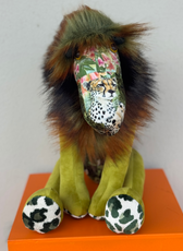 Handmade Lion - Green Wild Cat