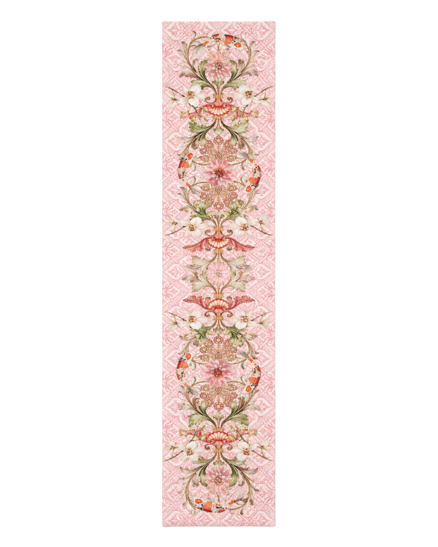 Table Runner - Pink Koi - Hannah Claire Creations