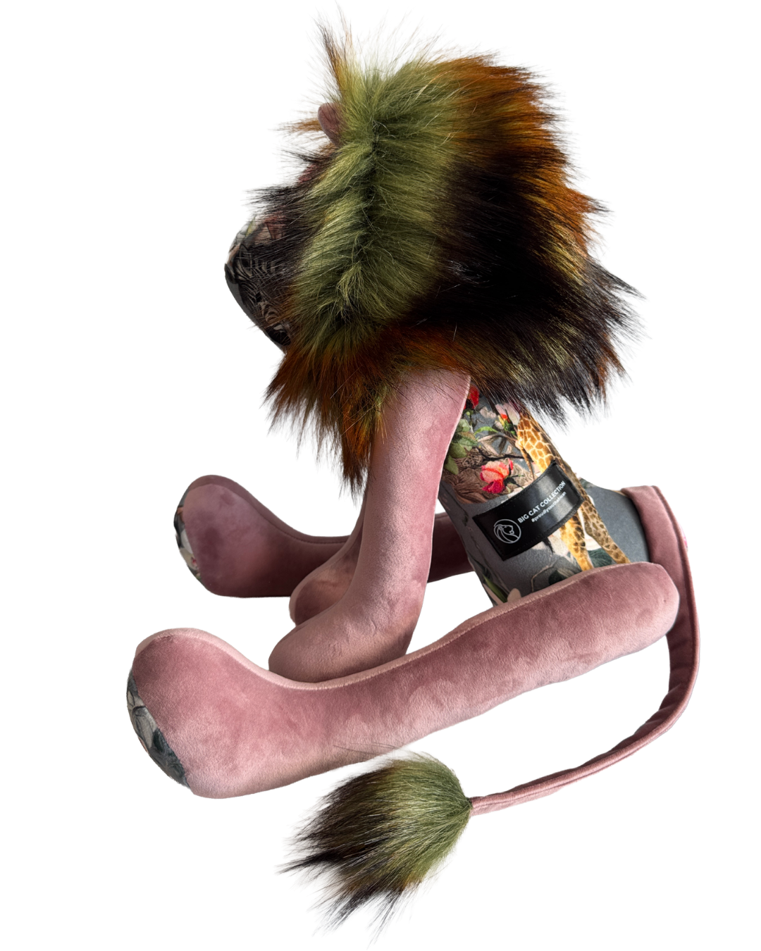 Handmade Lion - Hello Africa Pinks - Hannah Claire Creations