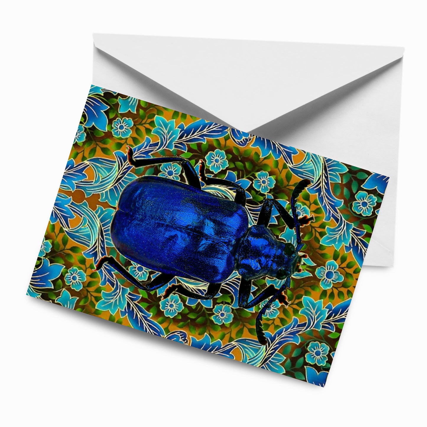 Iridescent Scarab - Hannah Claire Creations