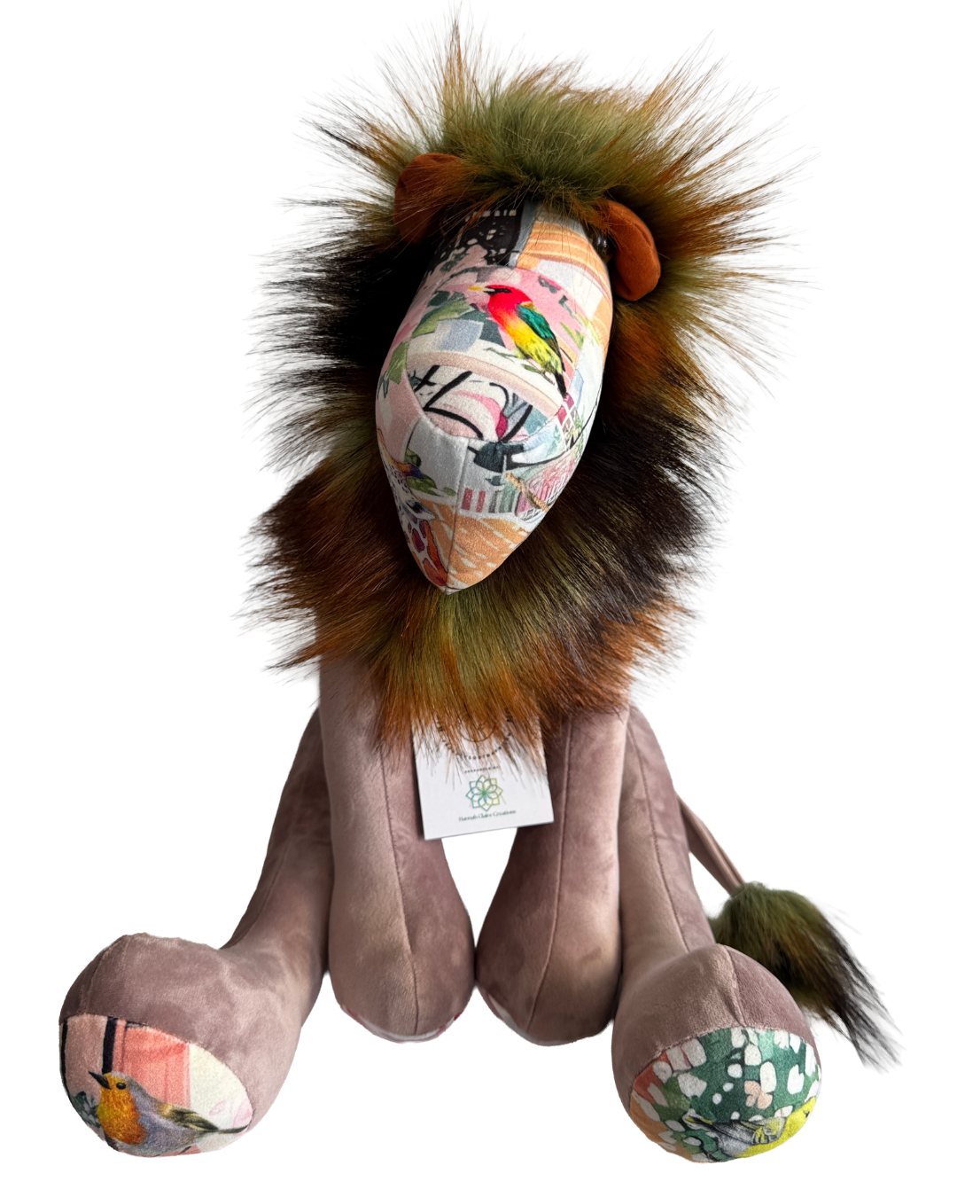 Handmade Lion - Giraffe Goes To Paris - Hannah Claire Creations