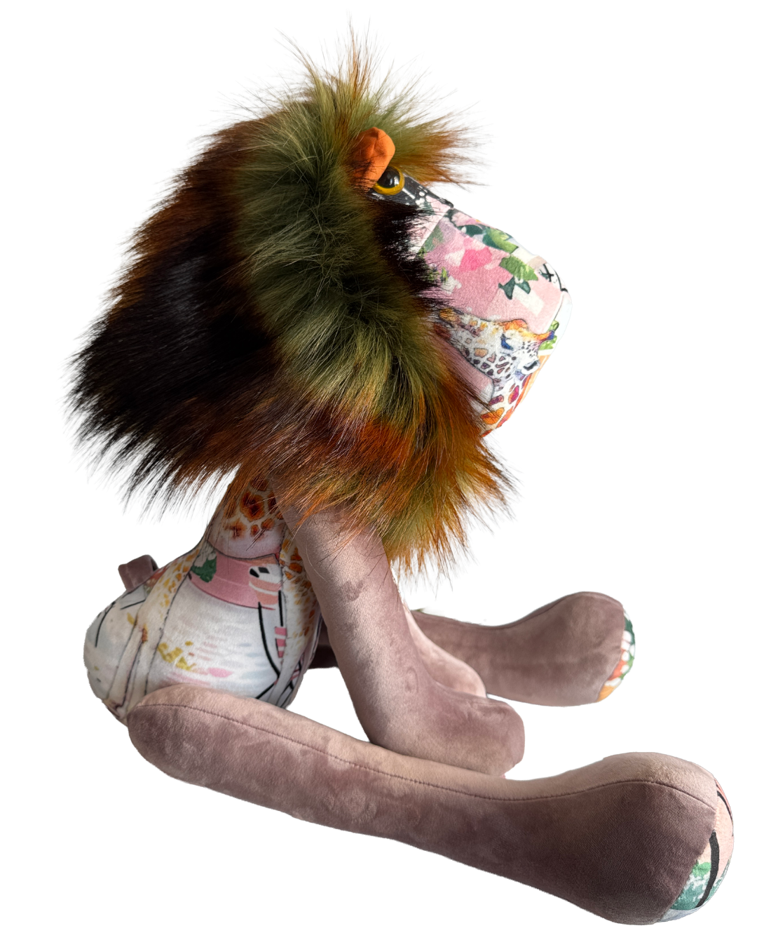 Handmade Lion - Giraffe Goes To Paris - Hannah Claire Creations