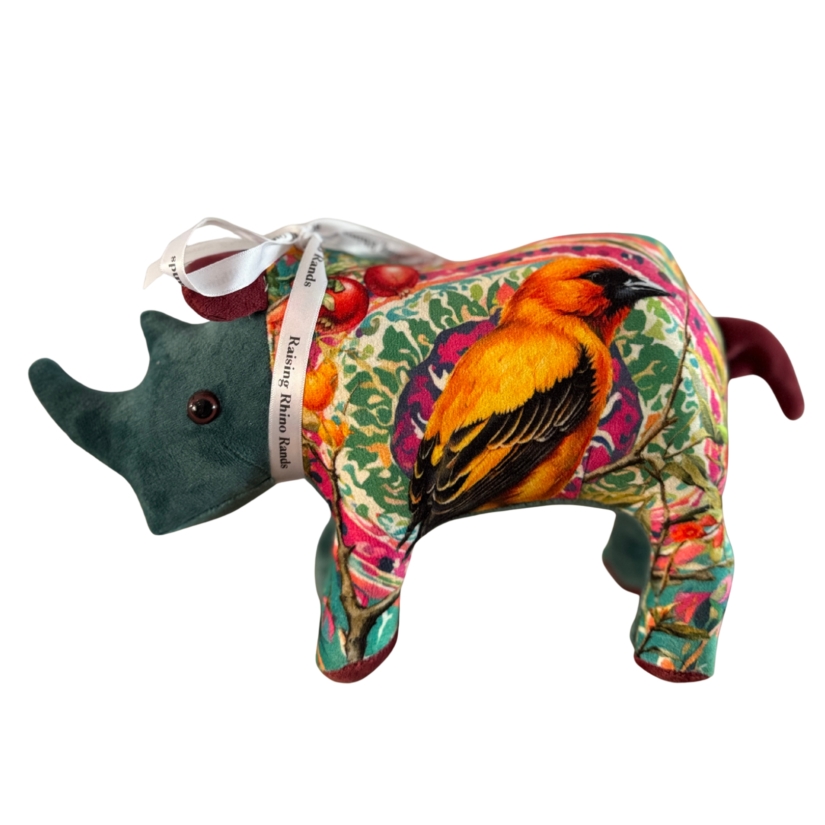 Baby Handmade Rhino - Weaver & Pomegranates - Hannah Claire Creations