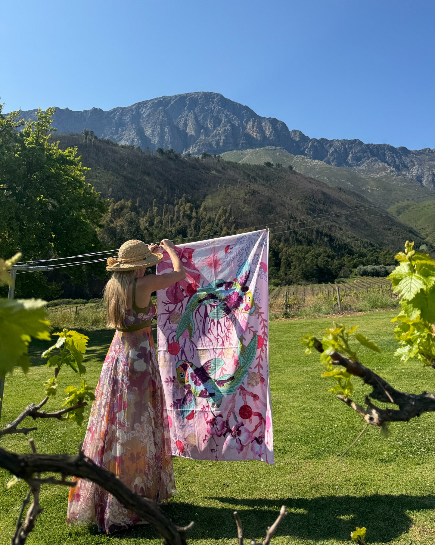 Koi & Corals - Beach Towel