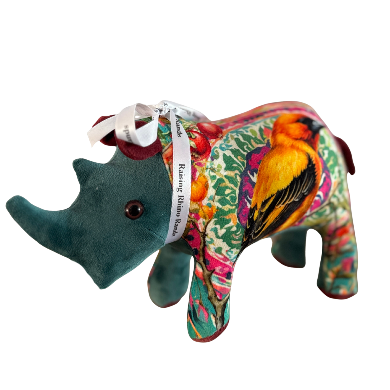 Baby Handmade Rhino - Weaver & Pomegranates - Hannah Claire Creations