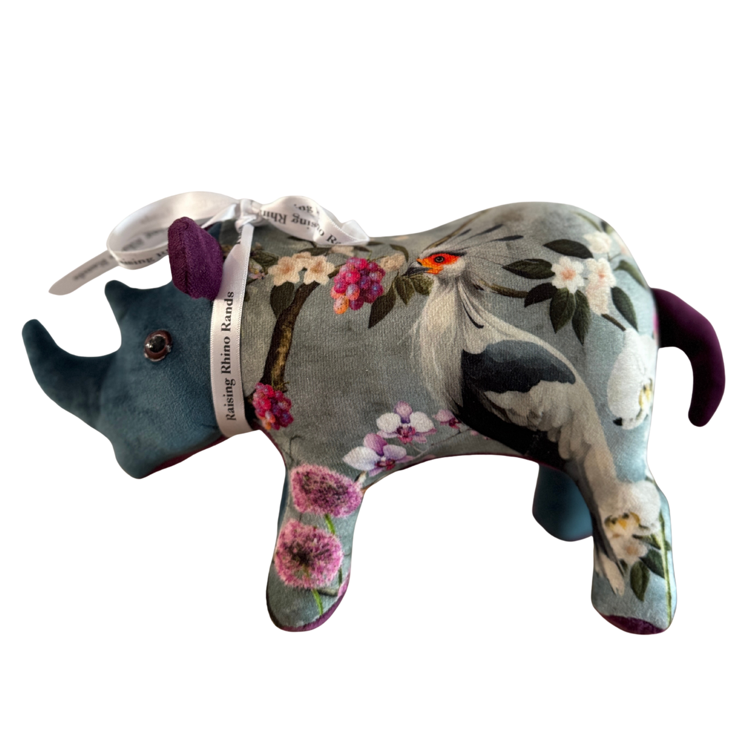 Baby Handmade Rhino - Silver Secretary