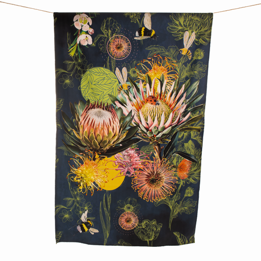 Fynbos & Bees - Beach Towel