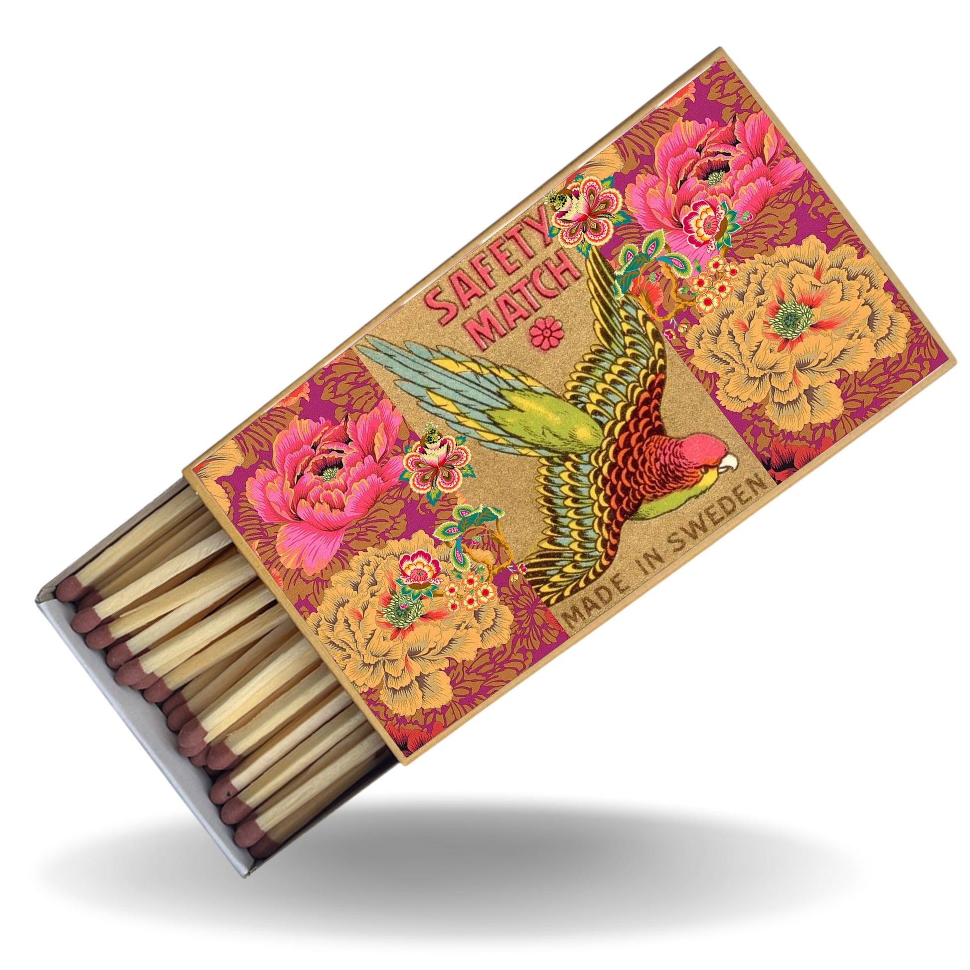 Safety Match Box - Budgie - Hannah Claire Creations