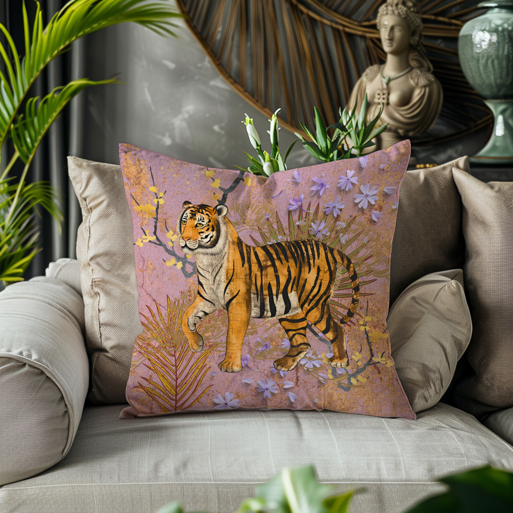 Purple Tiger - Hannah Claire Creations